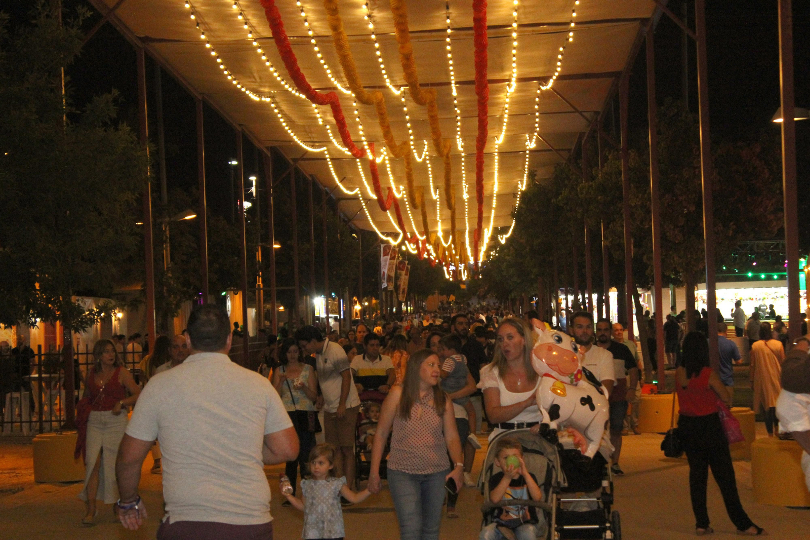 La inauguración de la Feria del Valle de Lucena, en imágenes