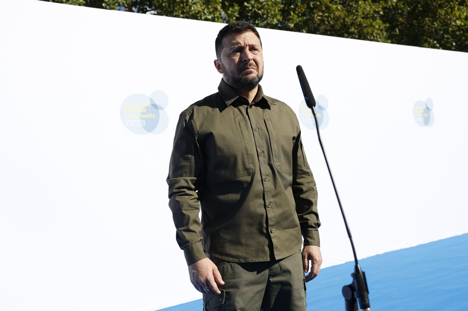 La llegada de los líderes europeos a la Cumbre de Granada