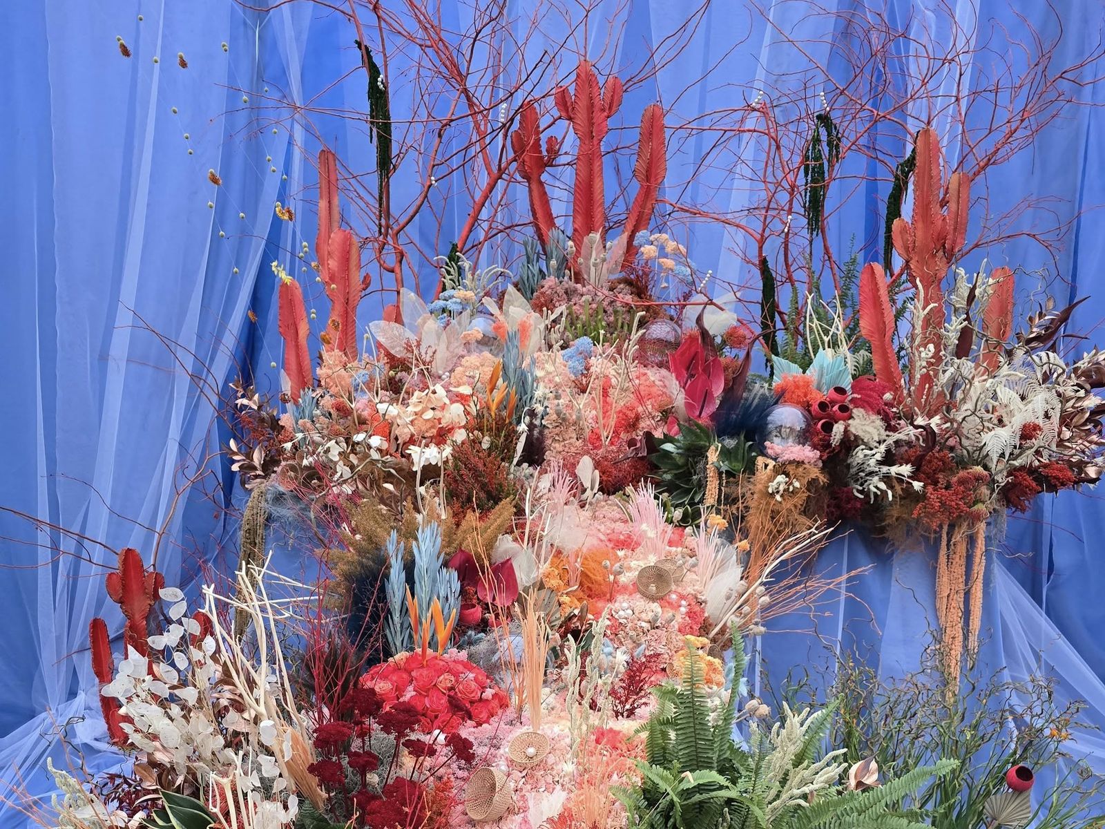 Una de las obras instaladas en Cañete de las Torres