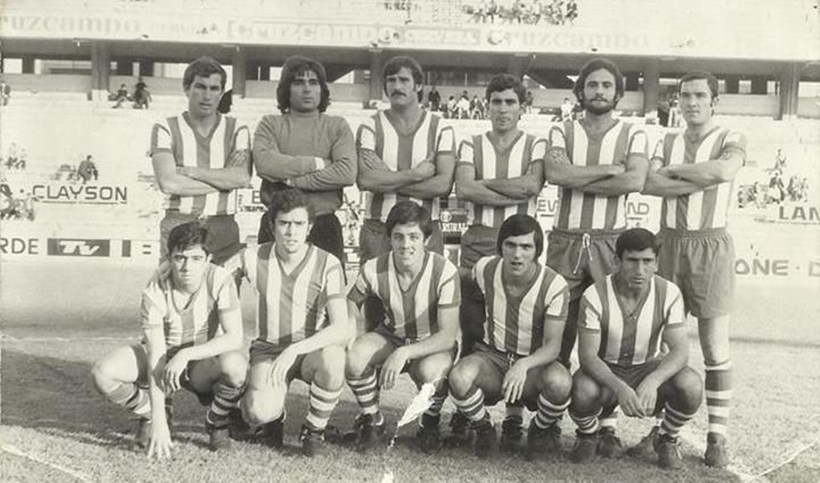 Estadio Sánchez Pizjuán. Sevilla Atlético-Jerez Industrial. Temporada 1974-75.