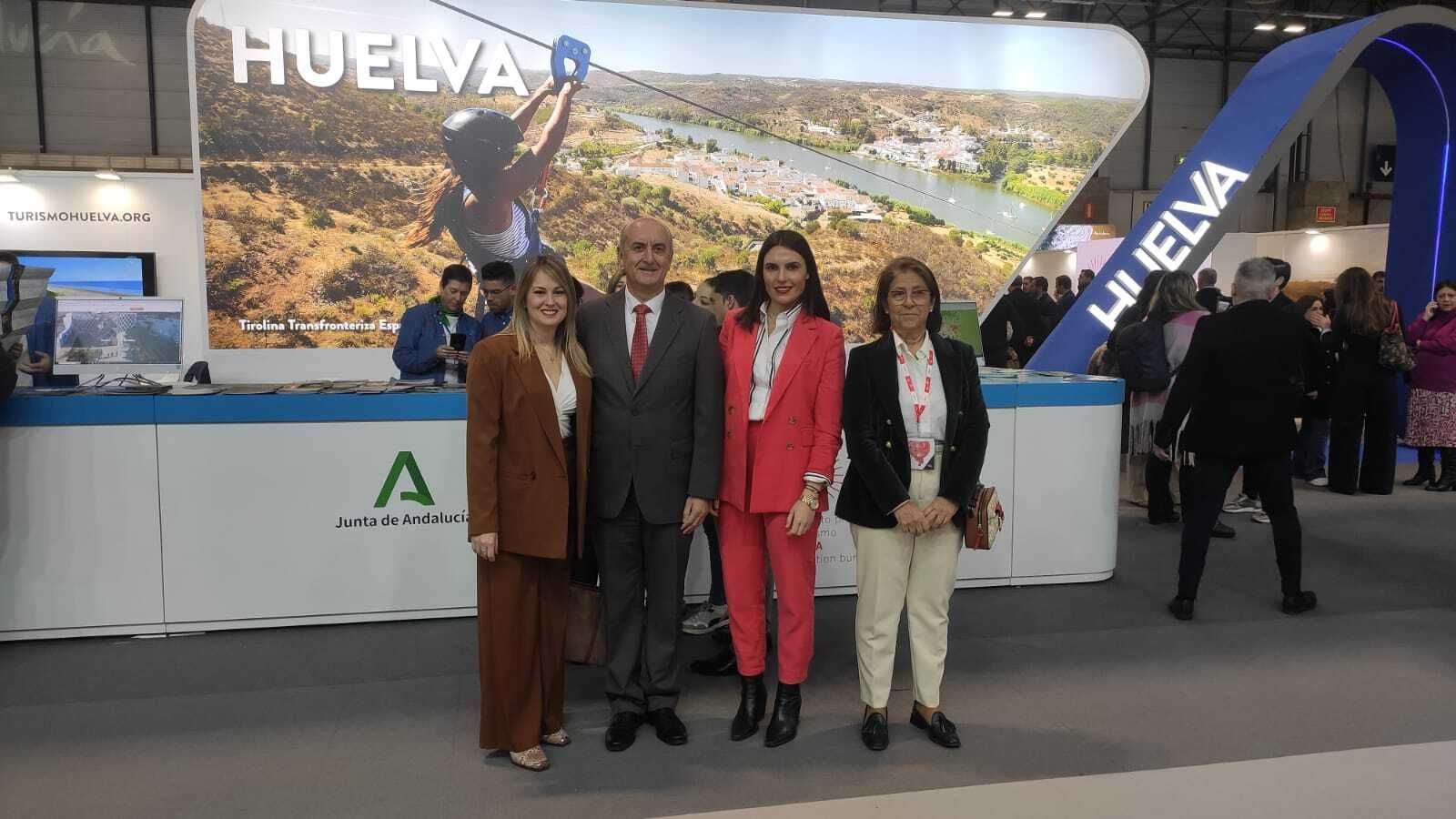 Elena Vélez, Juan Manuel González, Ana Delgado y Mariana Otero.