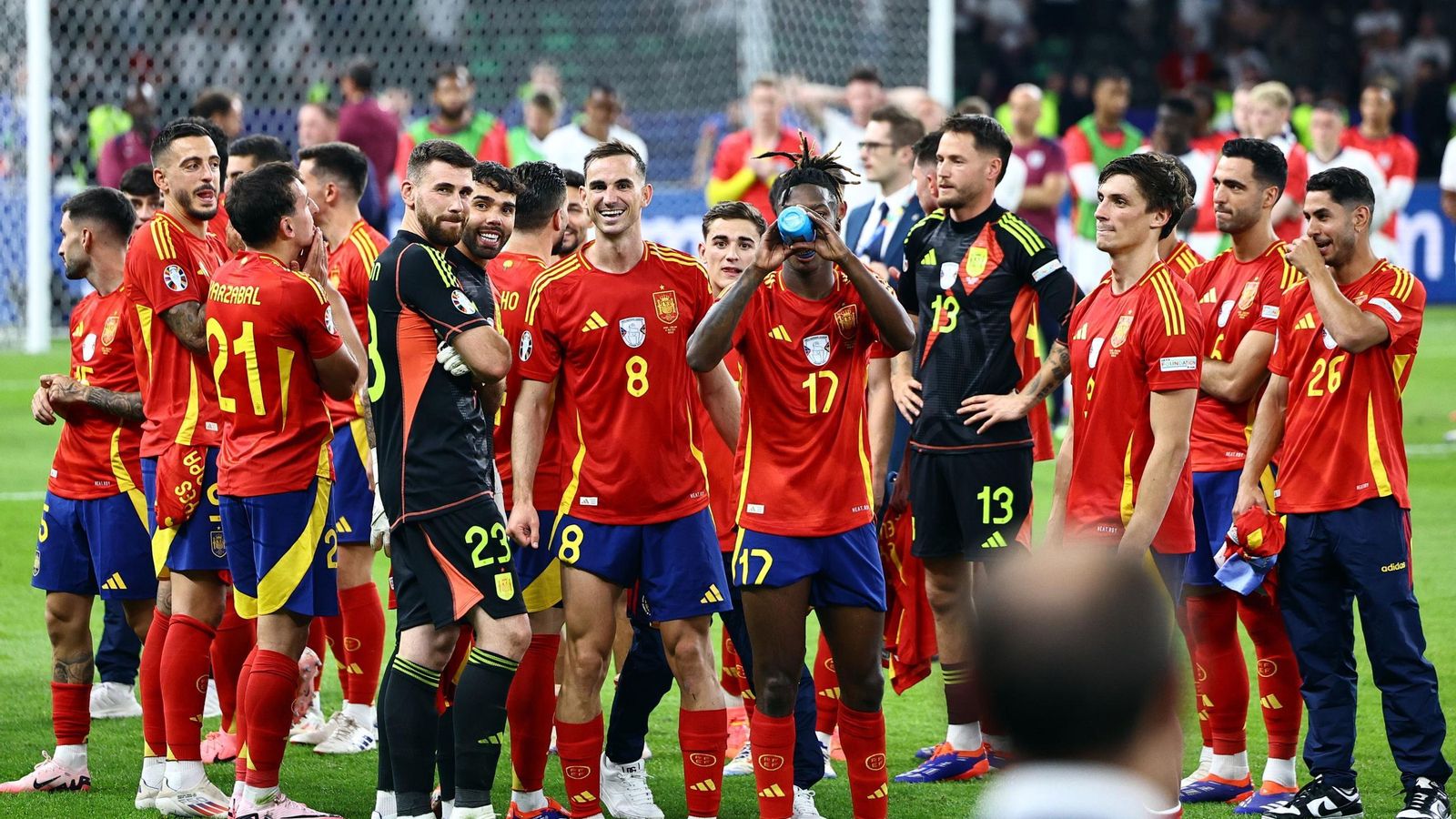 Las mejores fotos del título de España ante Inglaterra