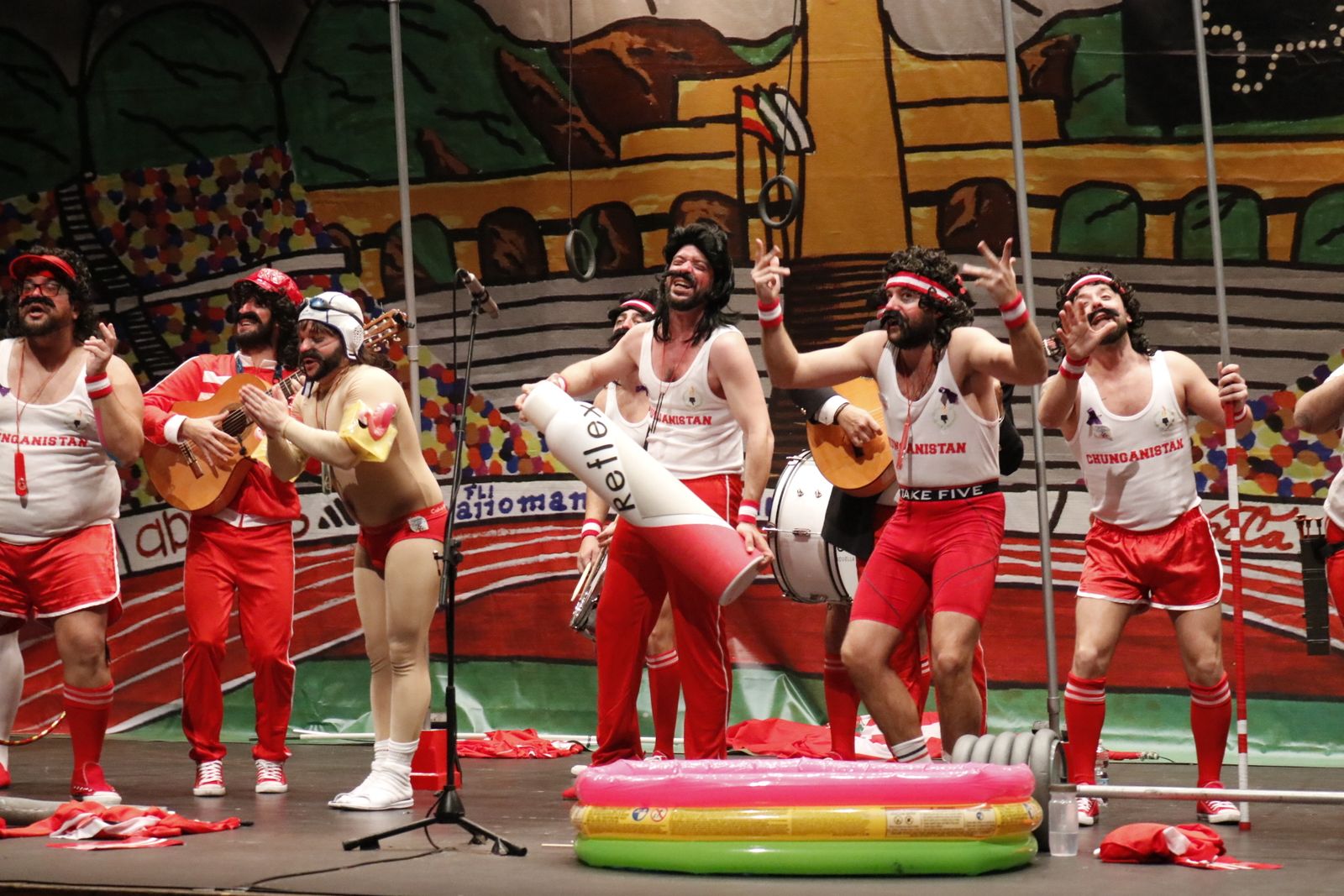 Final del concurso de Carnaval de la Concha Fina de La Línea