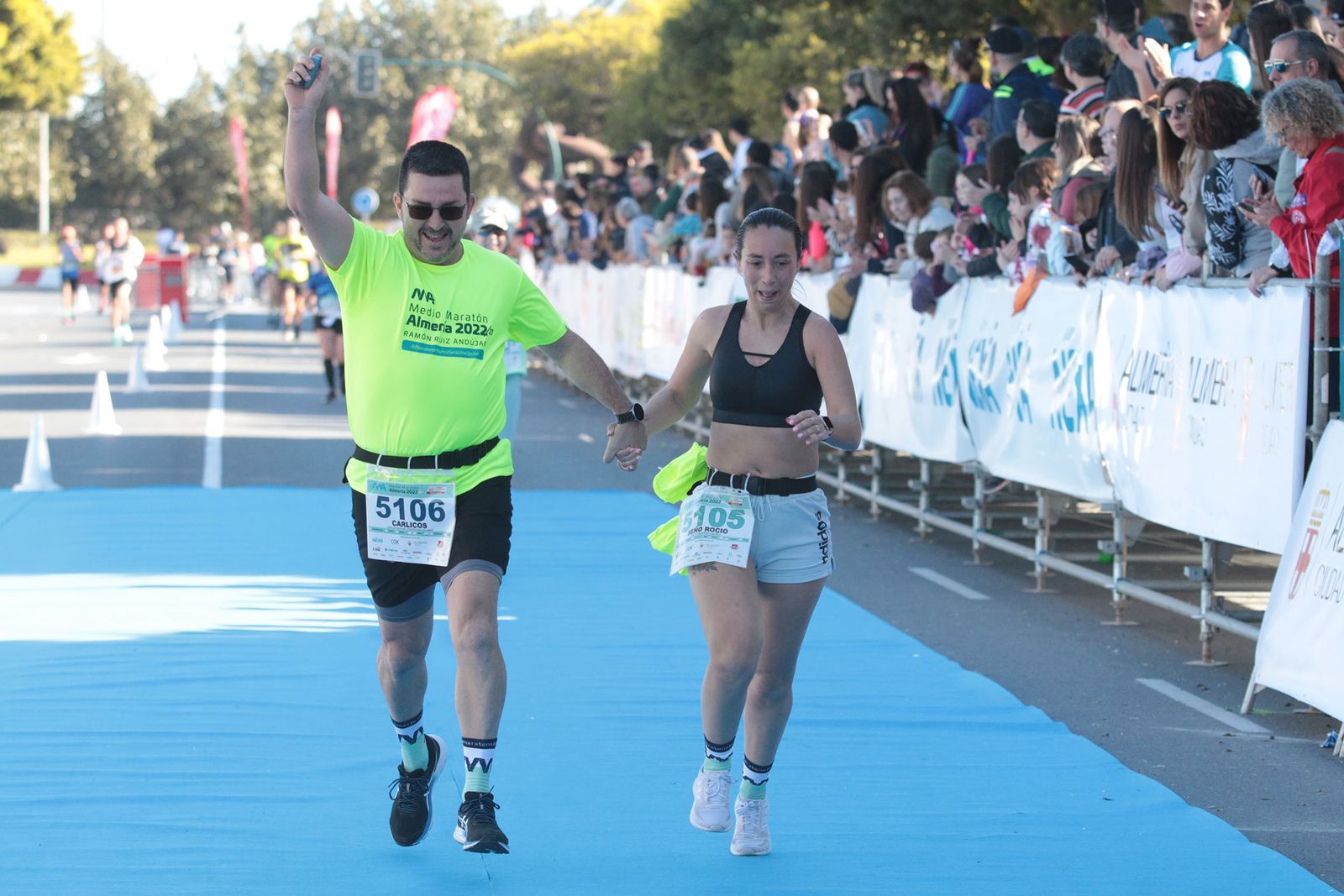 Las imágenes del Medio Maratón de Almería 2022-23
