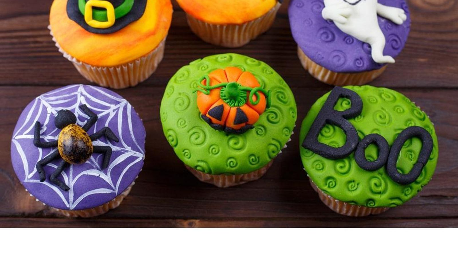 Taller de cocina con motivos de Halloween.