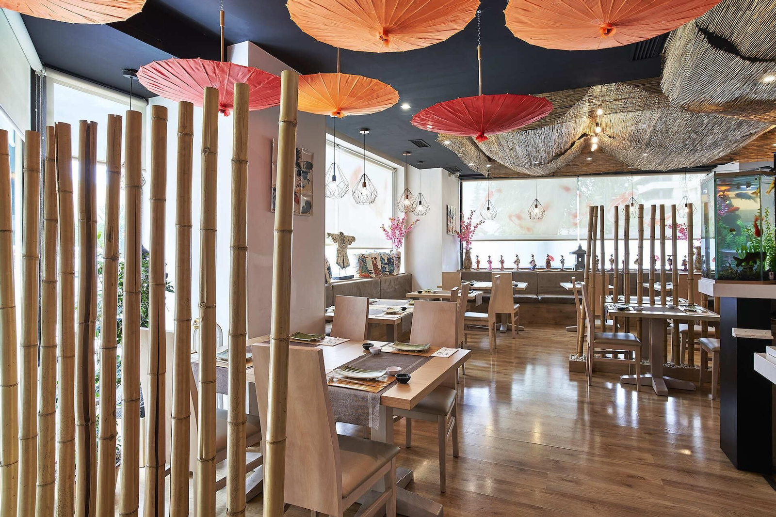 El local está completamente tematizado