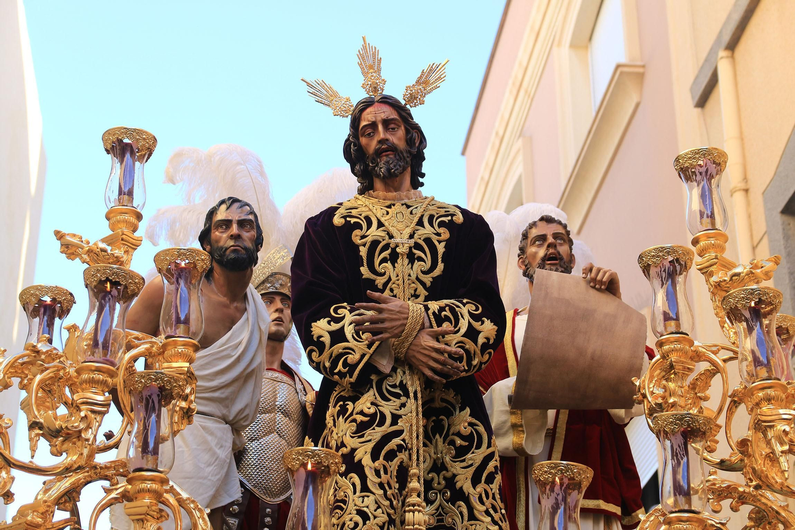 La procesión de la Macarena, en imágenes