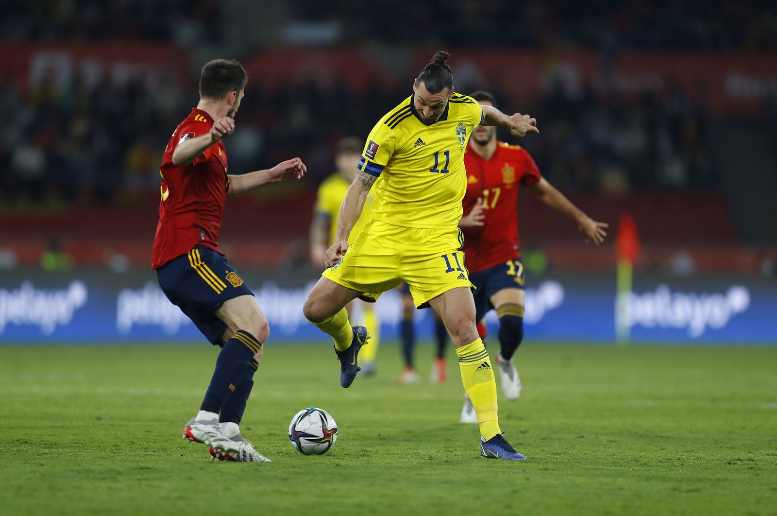 Las imágenes del España-Suecia