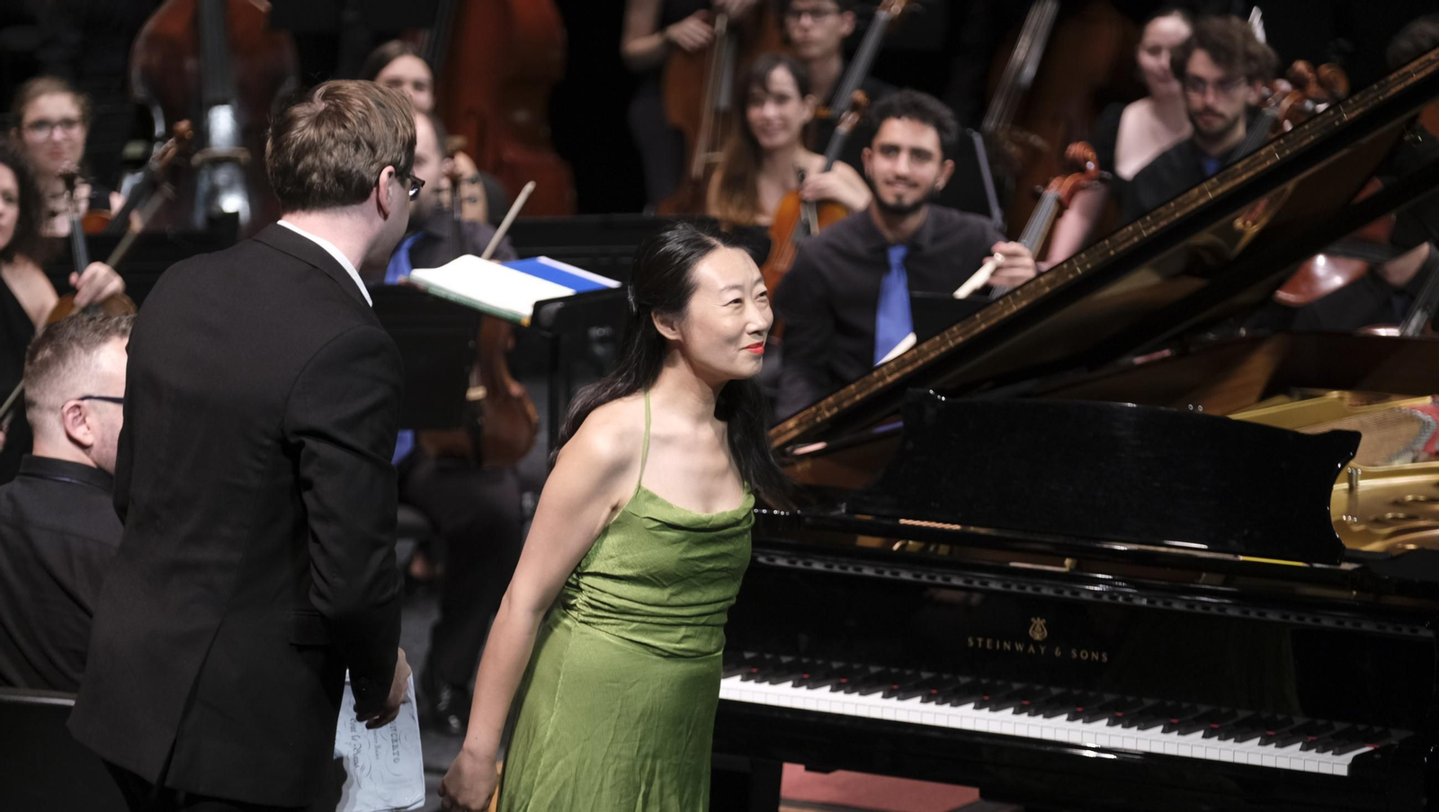 Concierto de la Orquesta de la Ual en los cursos de verano, en imágenes