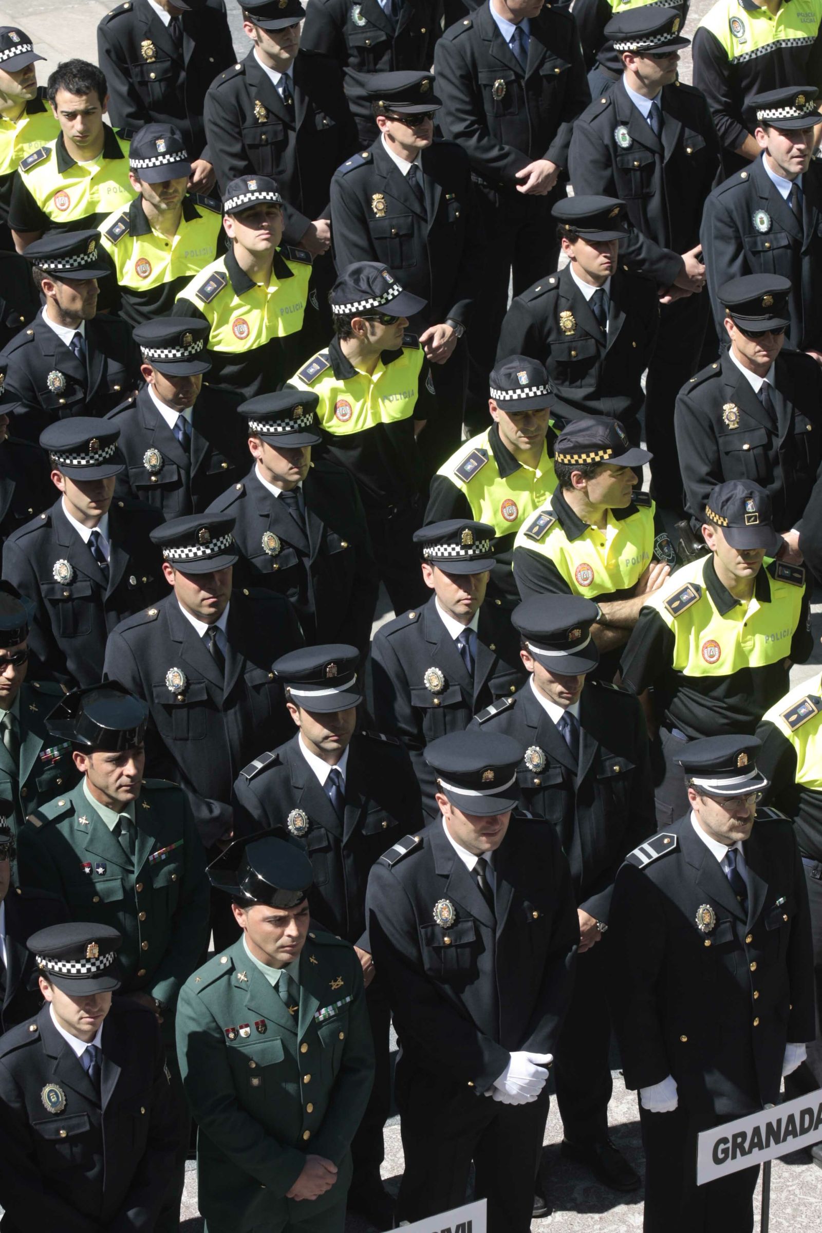 Policía Local de Granada: 1.552 aspirantes para 49 plazas