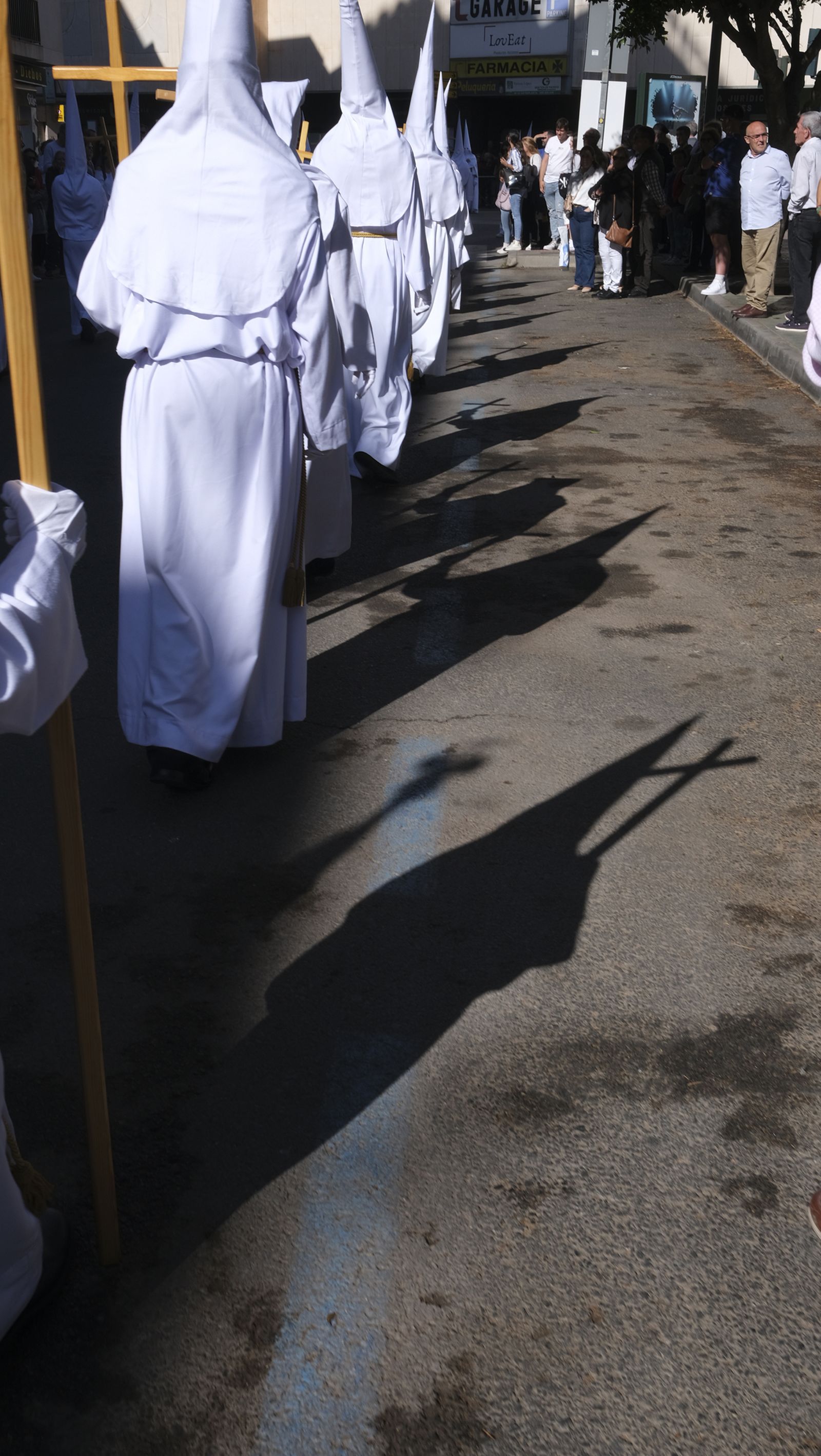 Procesión de Jesucristo Resucitado en Almería, en imágenes