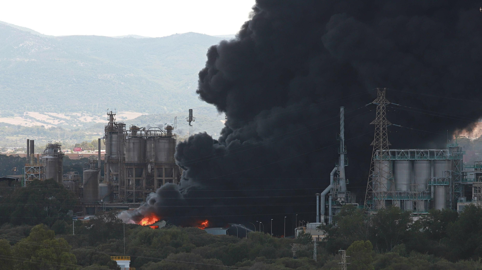 Incendio en Indorama