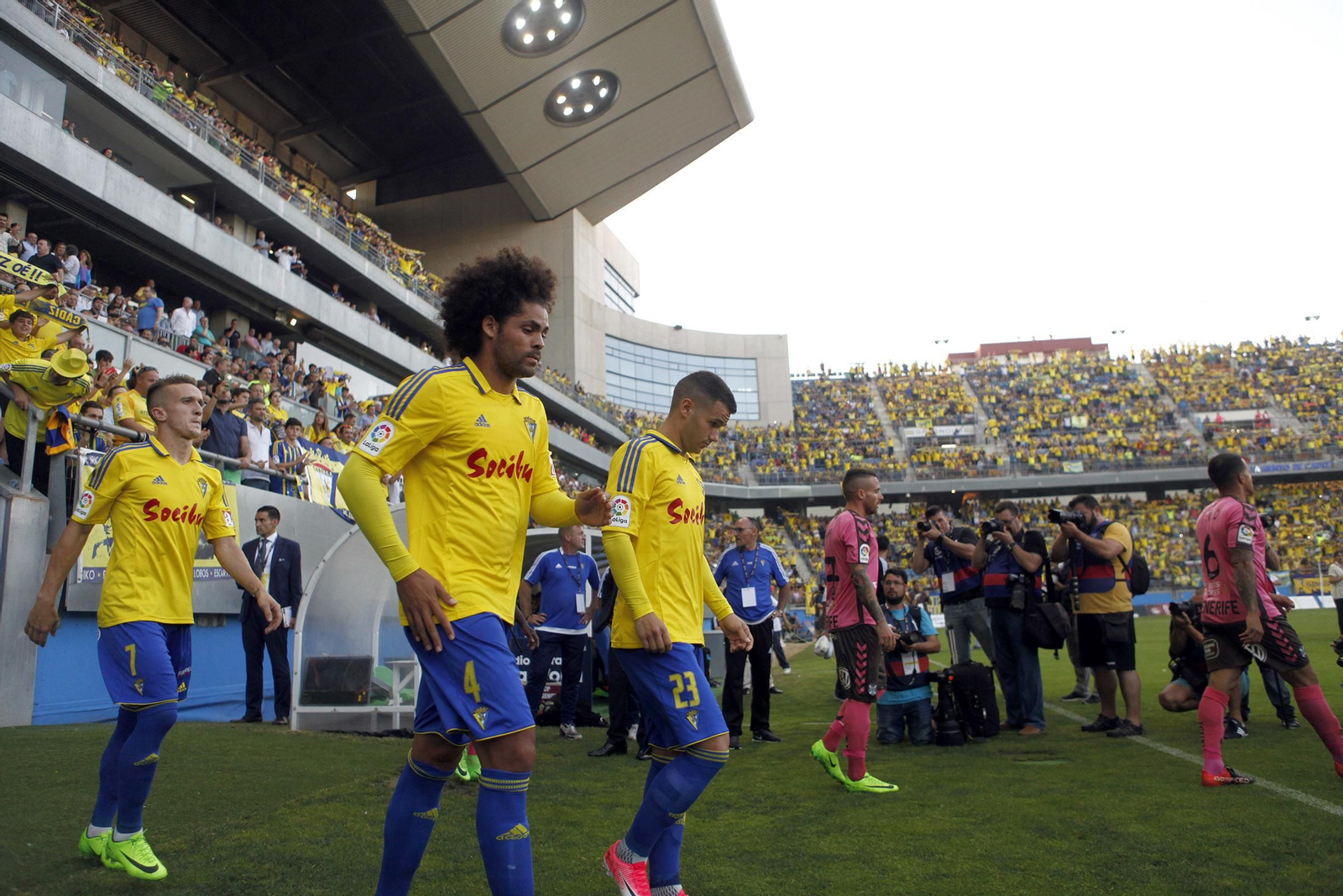 Las imágenes del Cádiz-Tenerife del playoff