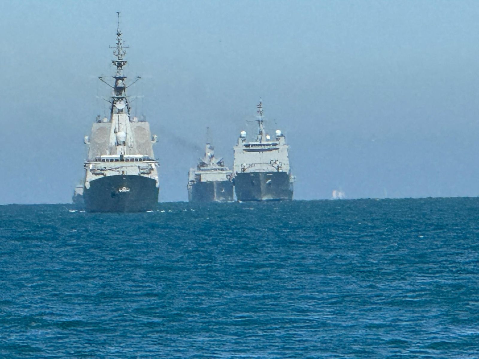 Las fotos del mayor ejercicio de los últimos años en el Estrecho de Gibraltar y el Golfo de Cádiz de la Armada y la OTAN