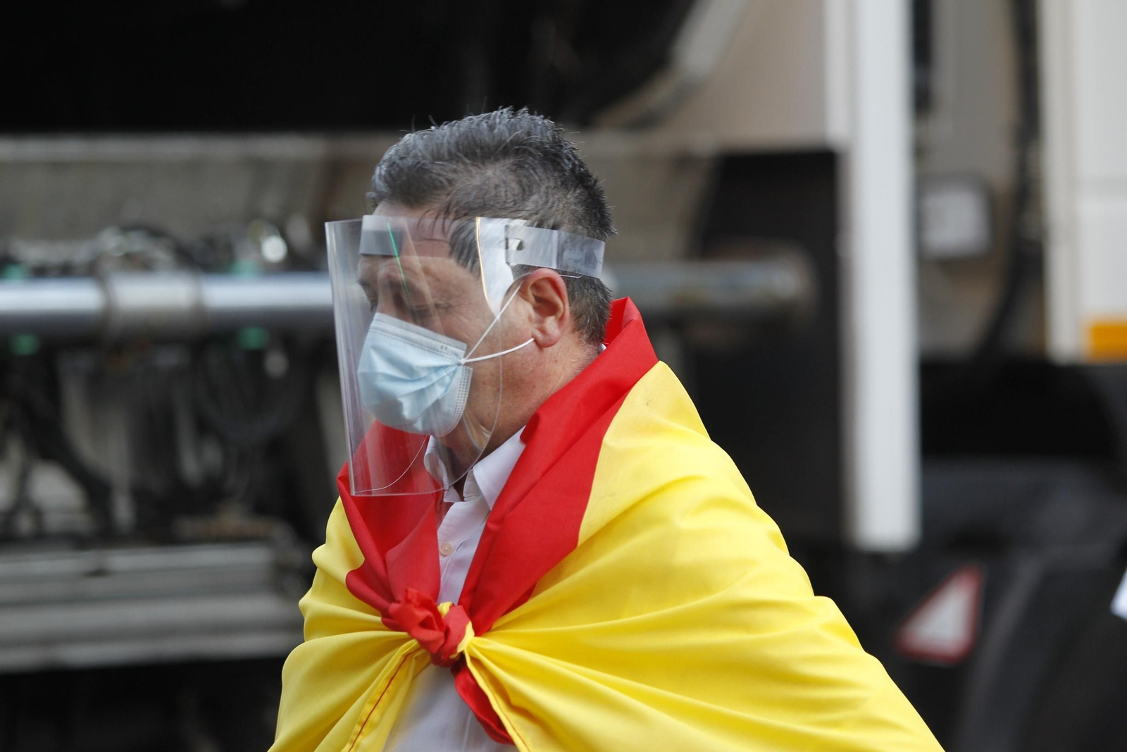 Fotogalería manifestación a favor del mundo del toro. Almería