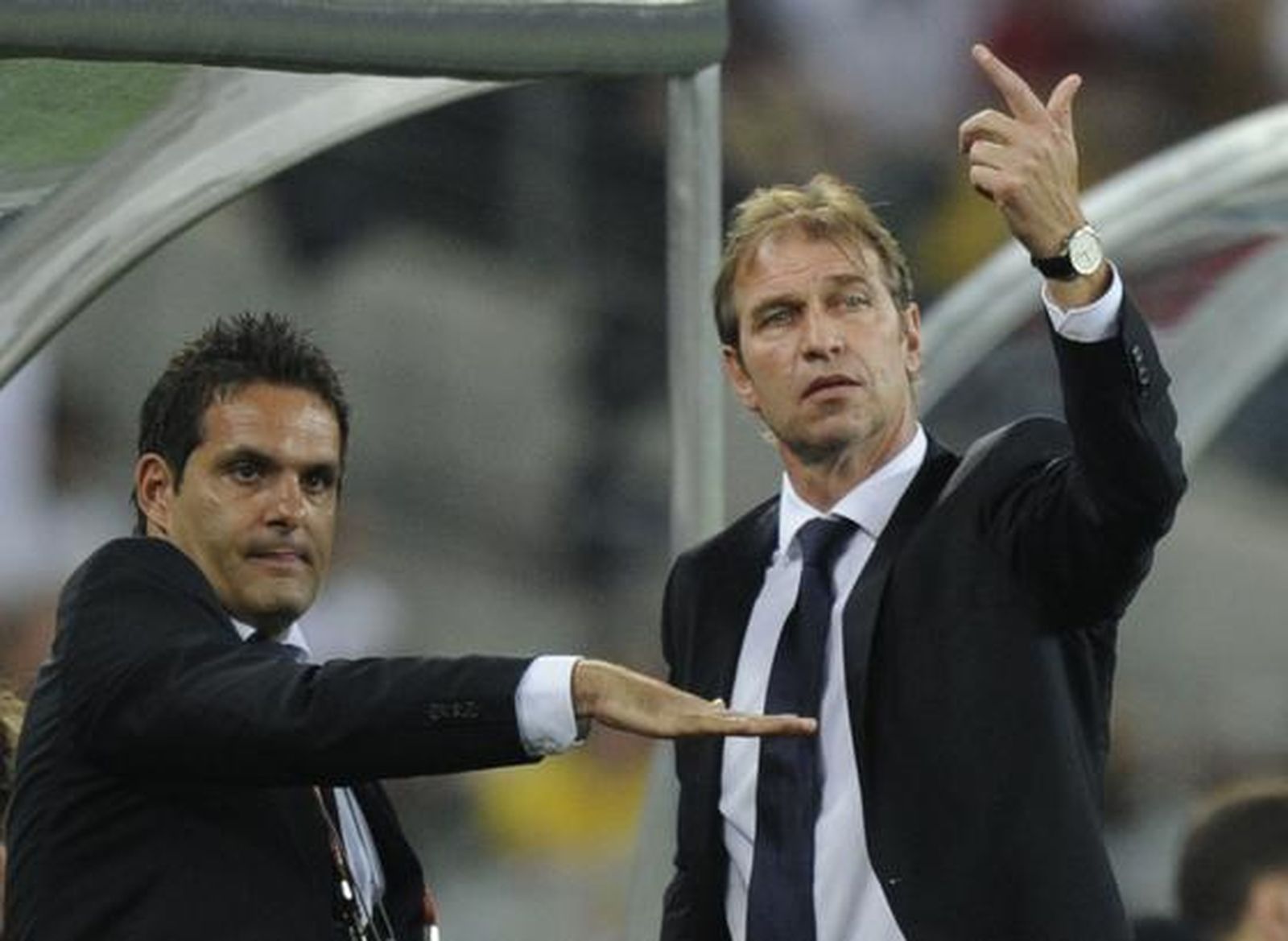 Alemania golea en su debut ante Australia en el Grupo D. / AFP