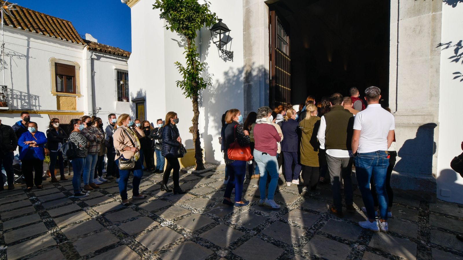 Las fotos del último adiós de San Roque a María Isabel