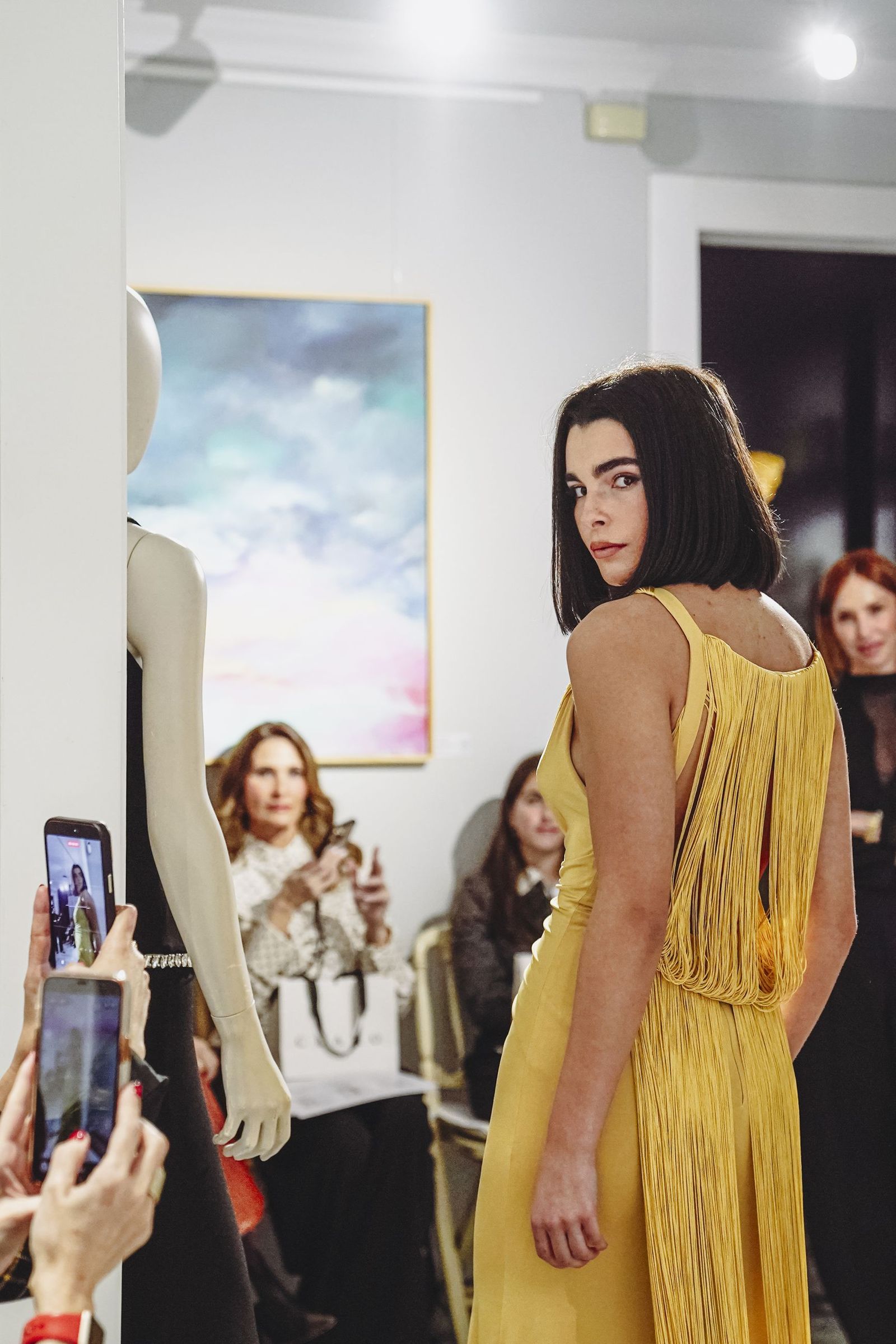 Presentación de la colección de Primavera/Verano 2026 de la firma Claro Couture.