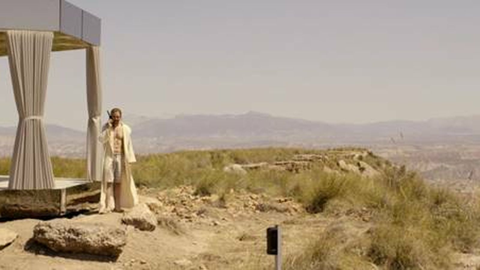 Escena del capítulo rodado en Gorafe.