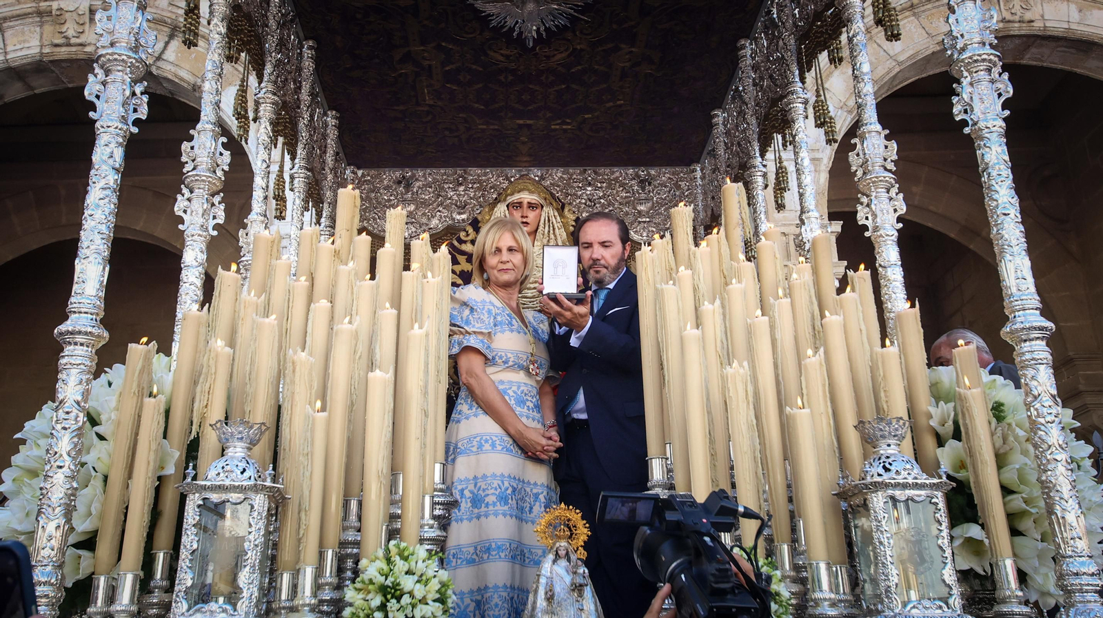 La Virgen de la Estrella ilumina las calles de Jerez La Virgen de la Estrella ilumina las calles de Jerez