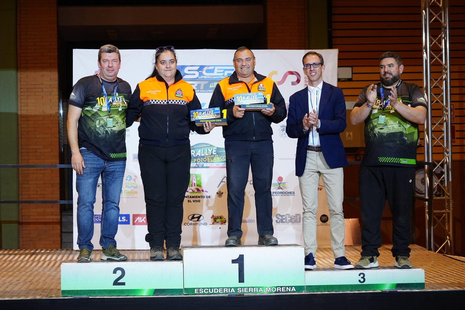 Las mejores imágenes de la entrega de premios del Rallye Ciudad de Pozoblanco