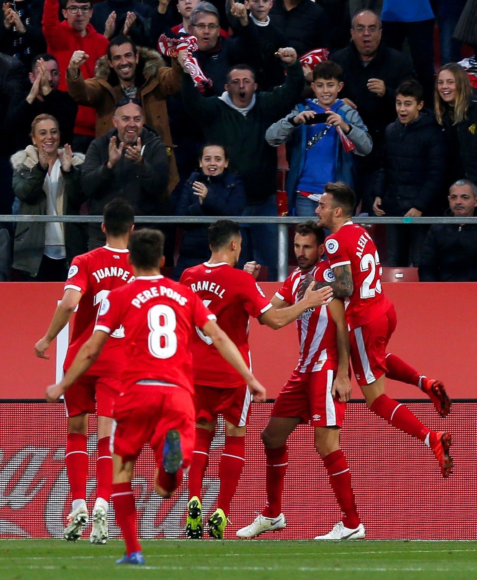 Las imágenes del Girona-Atlético de Madrid