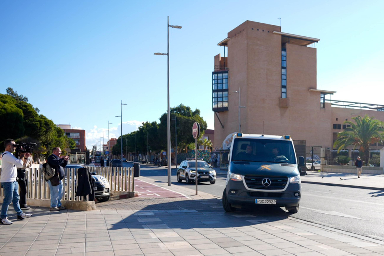 Acusados y abogados en la Ciudad de la Justicia: así ha sido la declaración ante el juez en Almería