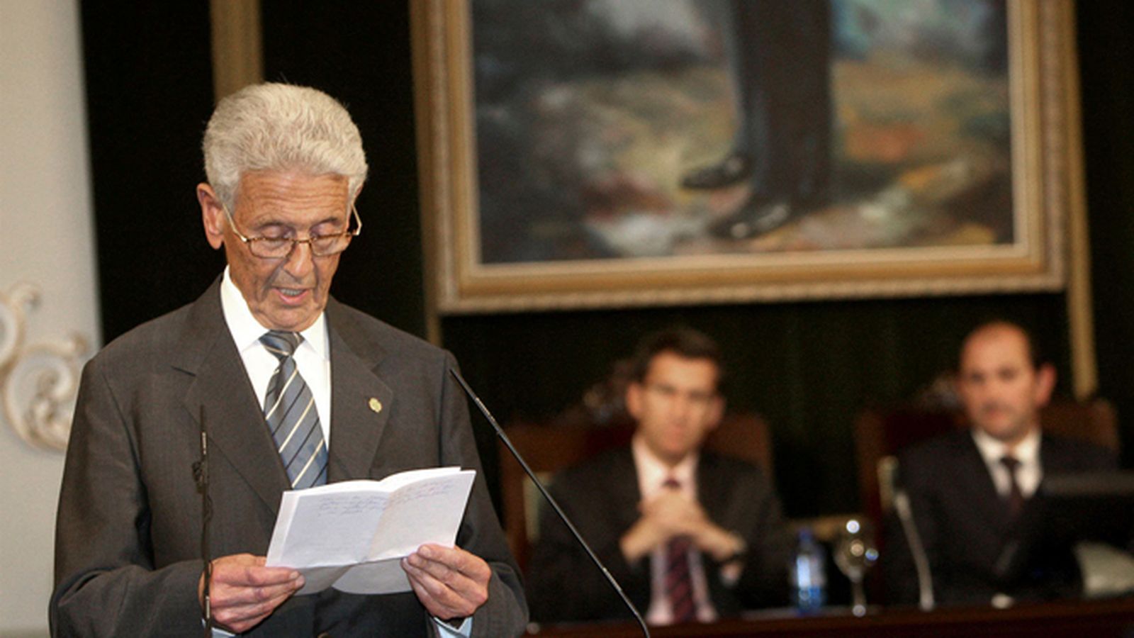Mariano Rajoy Sobredo, durante un discurso.