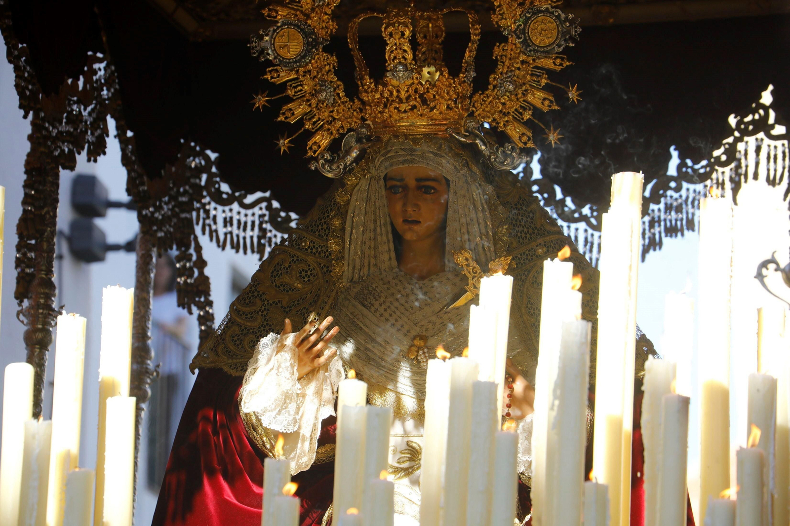La procesión de la Hermandad del Huerto de Córdoba, en imágenes.