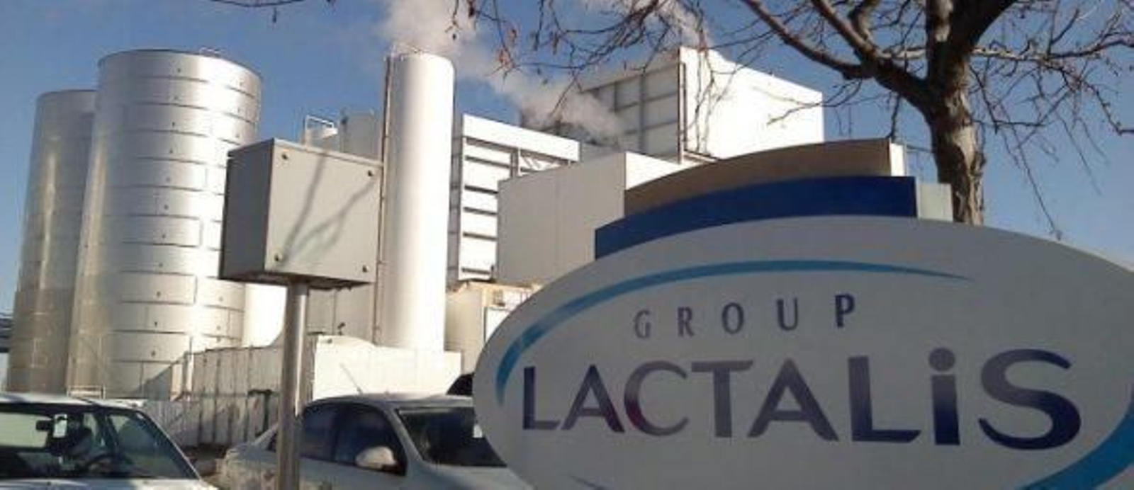 Fábrica del grupo Lactalis