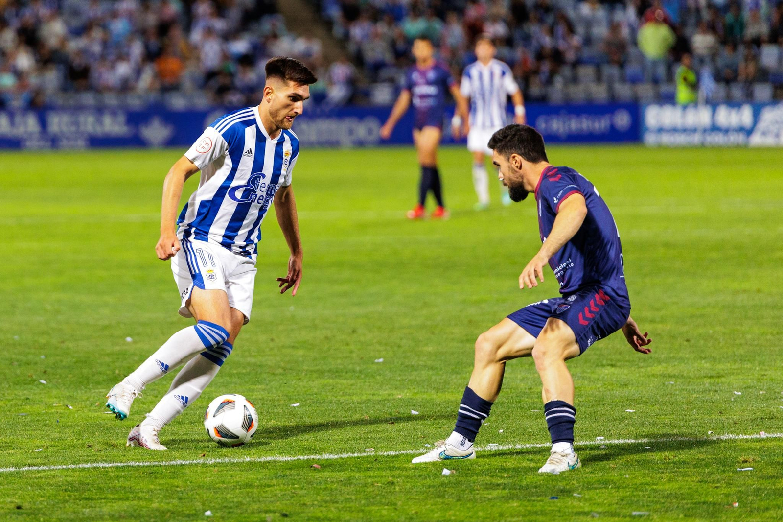 Imágenes del partido entre el Recre y la Segoviana