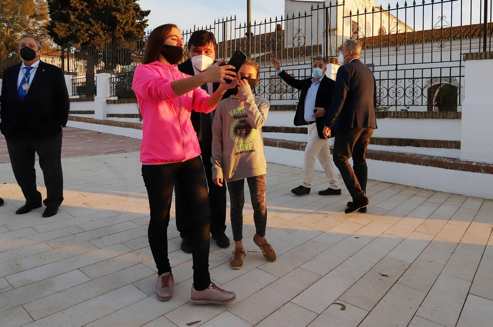 Imágenes del entorno del Santuario de la Cinta en su inauguración