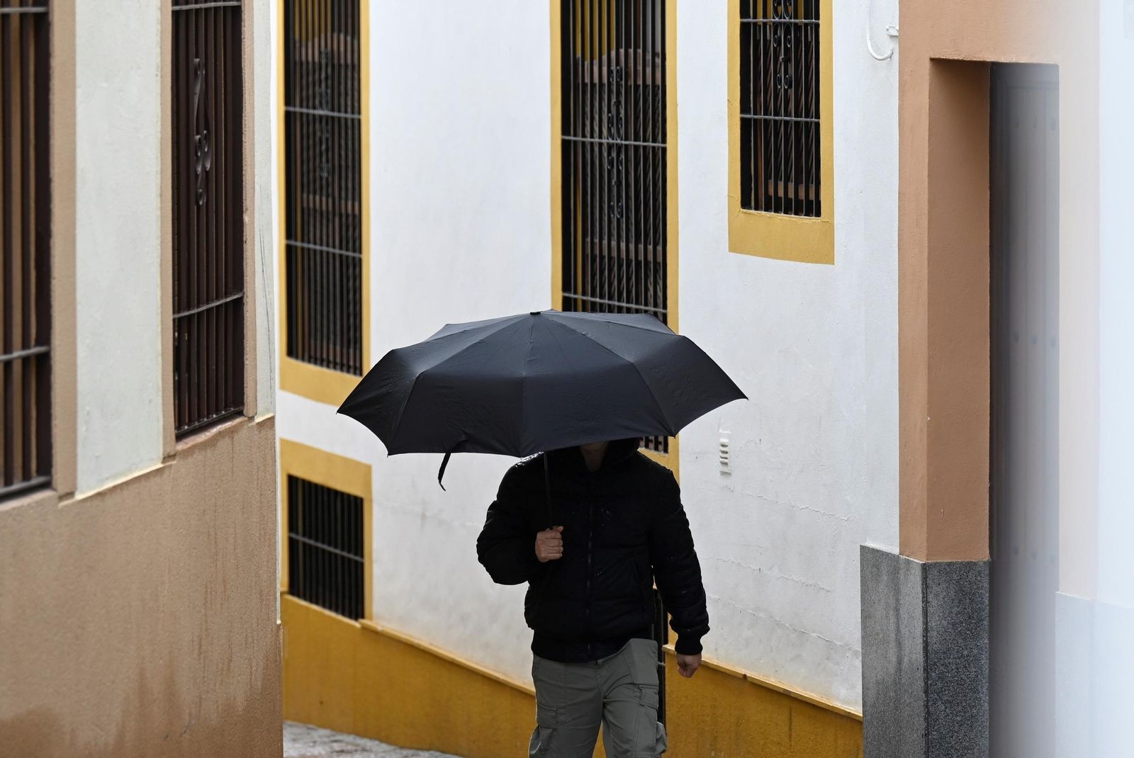 La lluvia que deja la borrasca Konrad en Córdoba, en imágenes