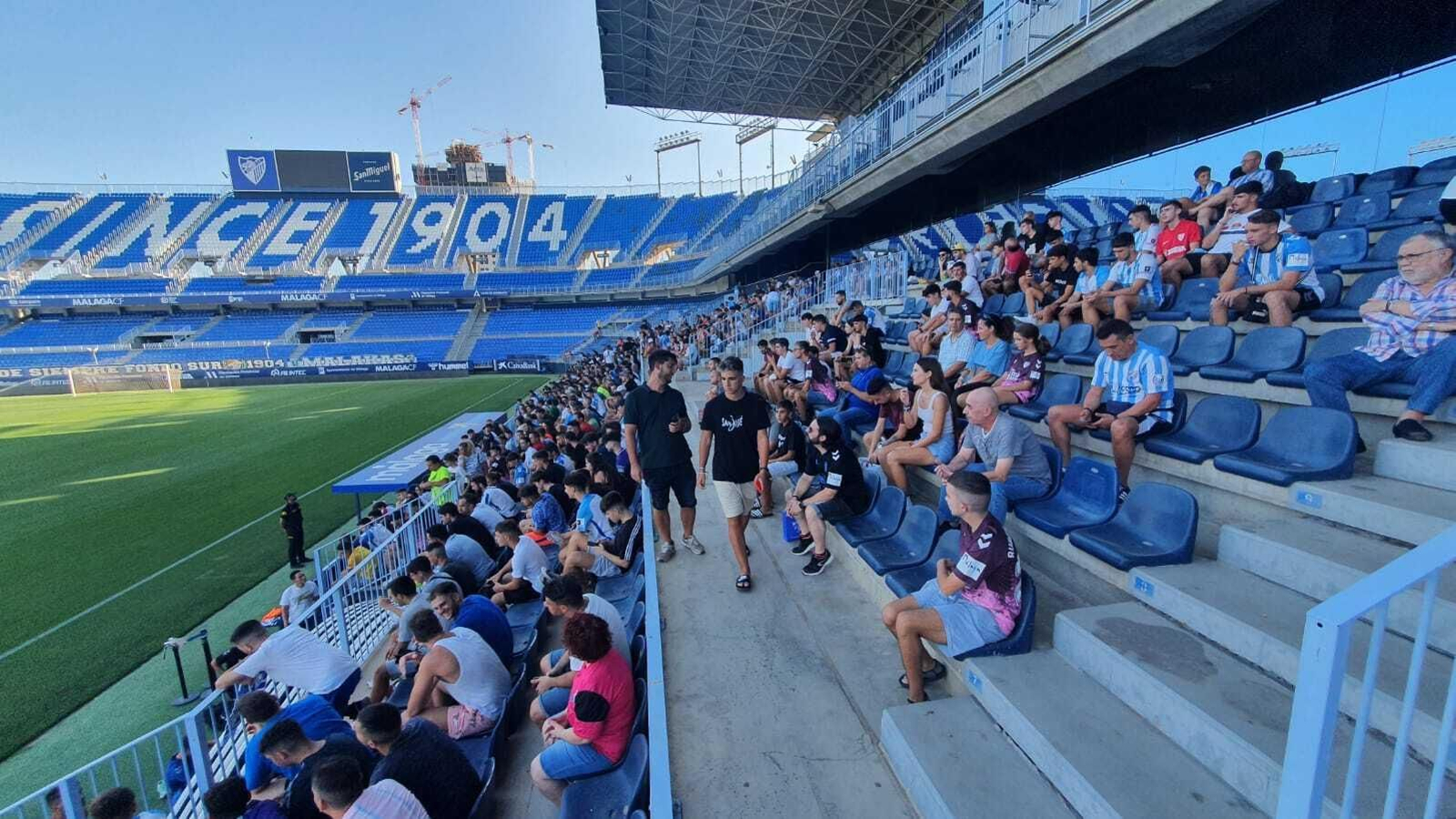Galería: Entrenamiento del Málaga CF a puerta abierta, primero a las órdenes de Pepe Mel