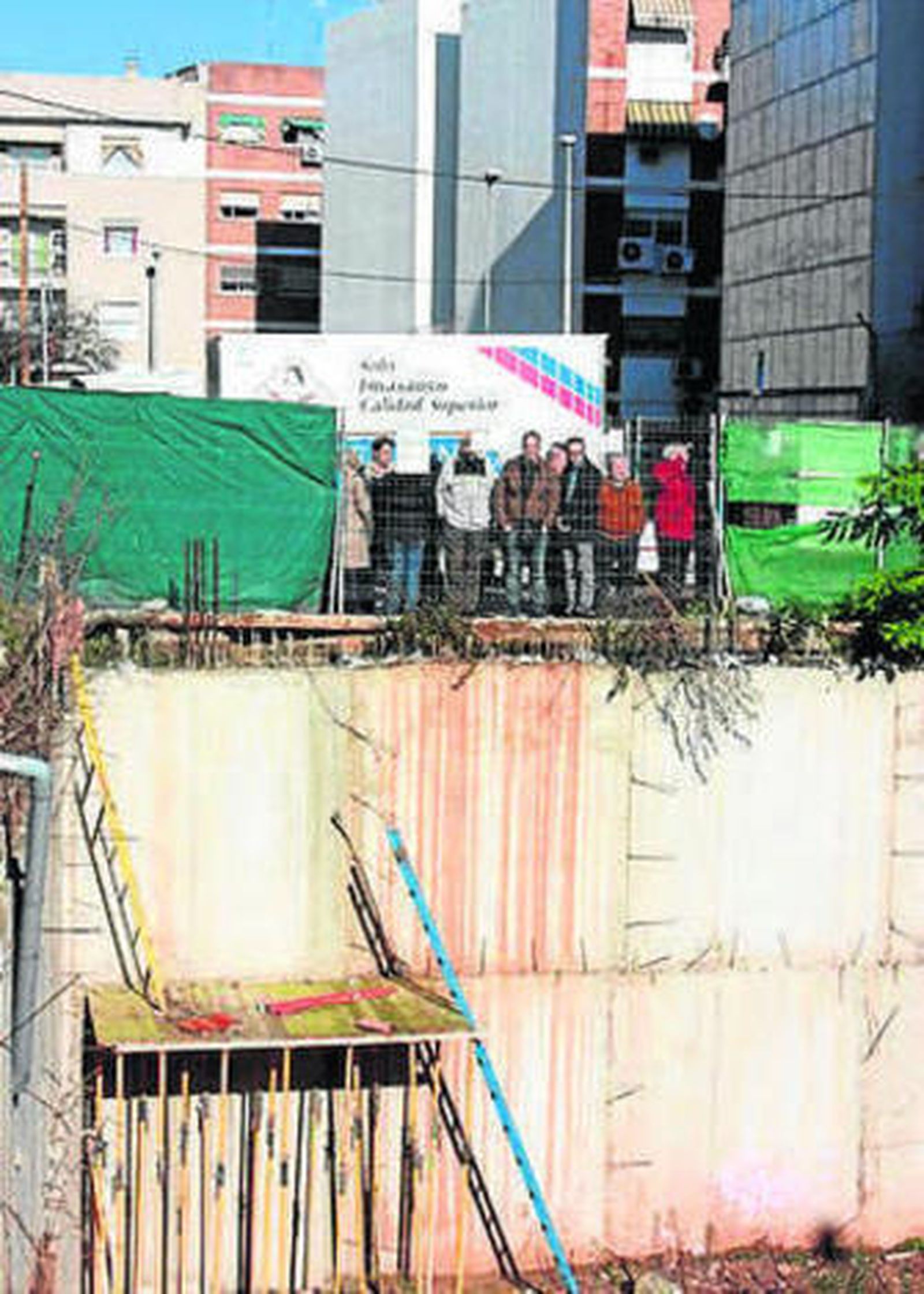 Situación de uno de los solares.