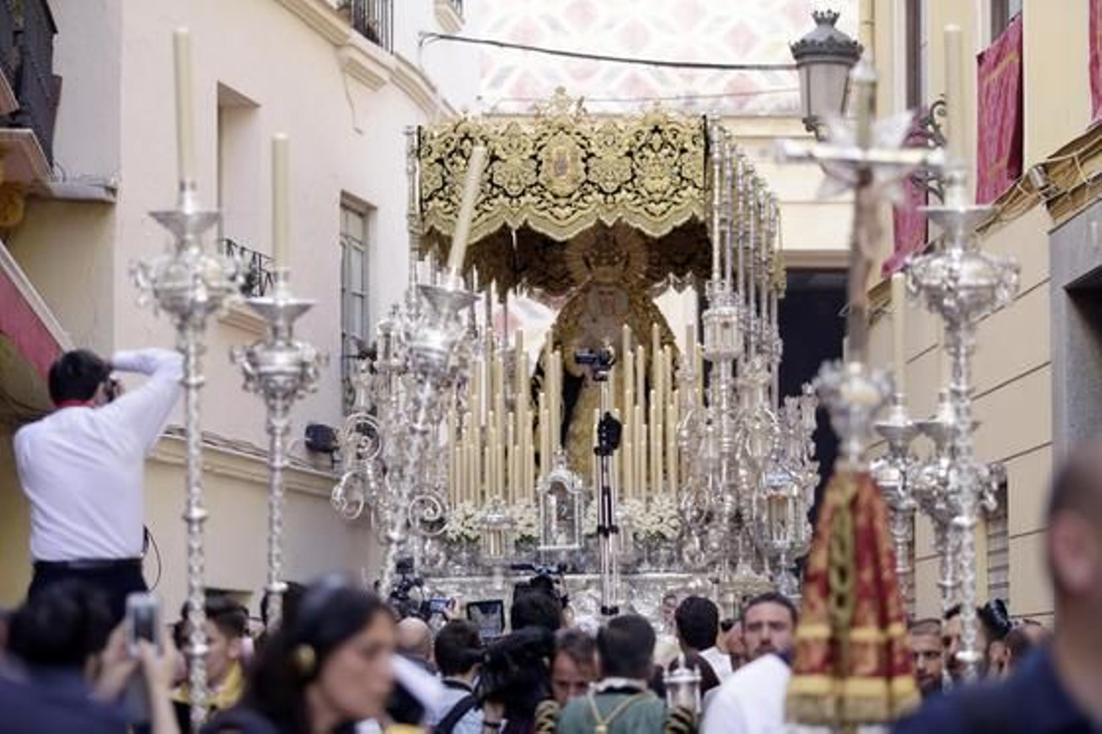 María Santísima de Lágrimas y Favores.

Foto: Marilu Báez / L. M. Gómez Pozo