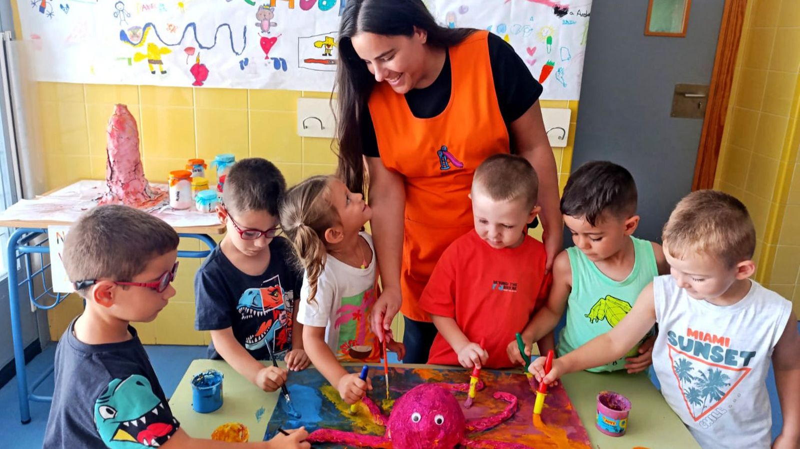 Escuela de verano de El Saliente.