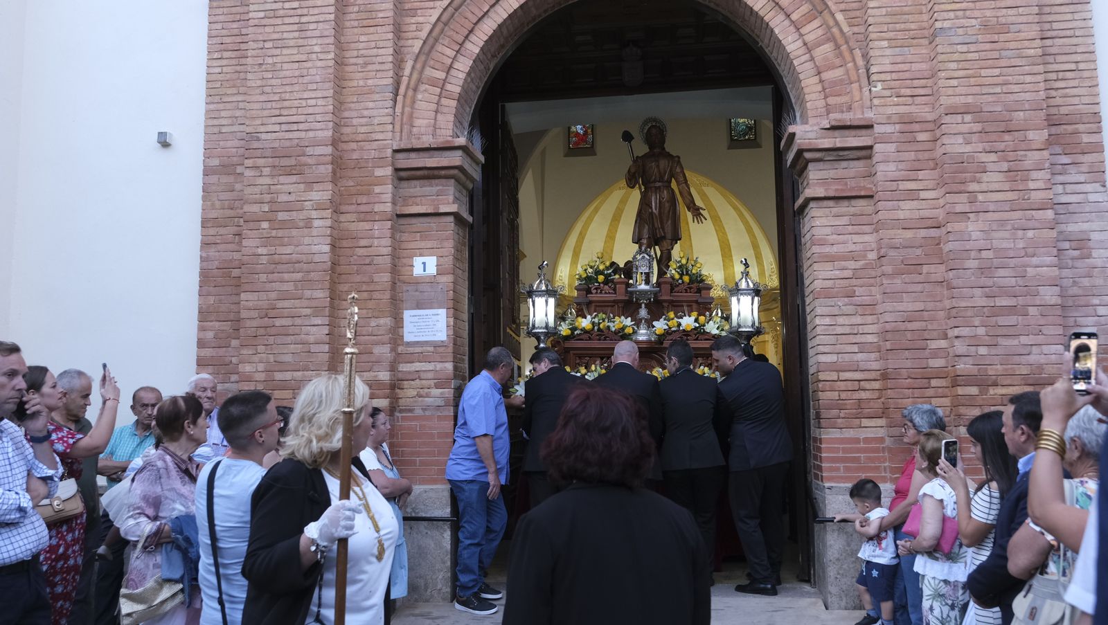 La procesión de San Isidro en El Ejido, en imágenes