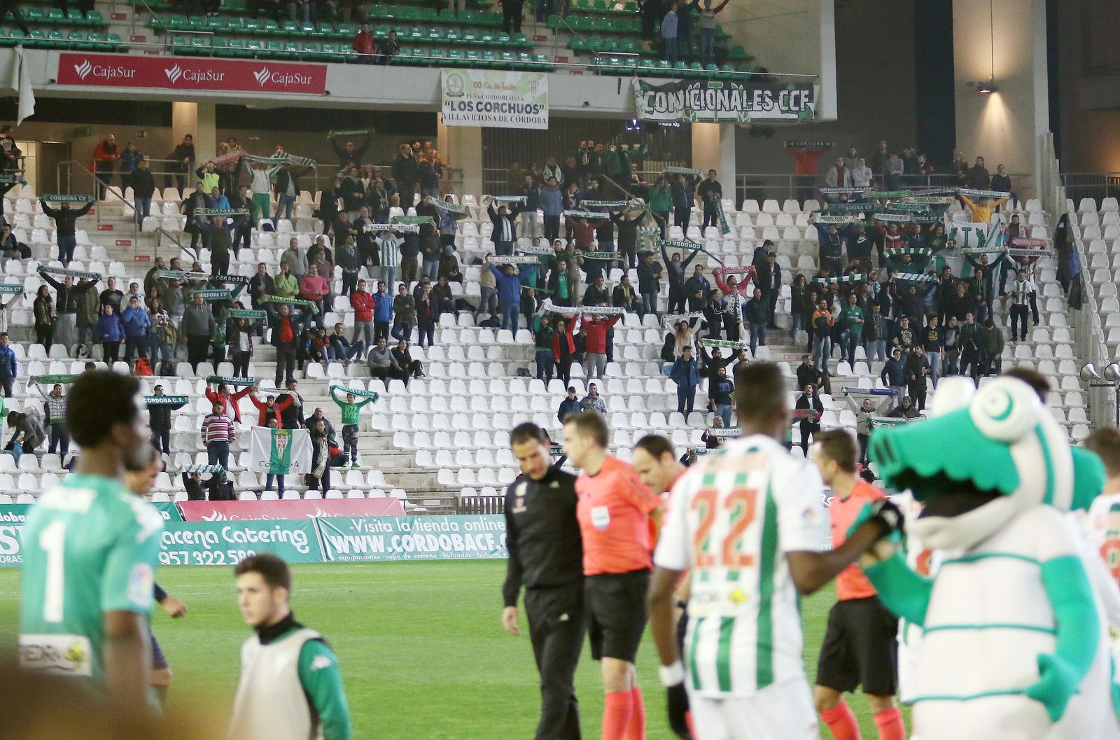 Las imágenes del Córdoba-Málaga