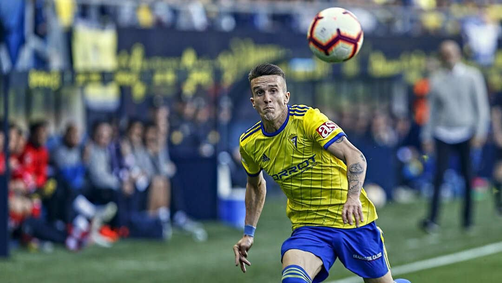 Imágenes del partido de fútbol Cádiz CF - CD Lugo