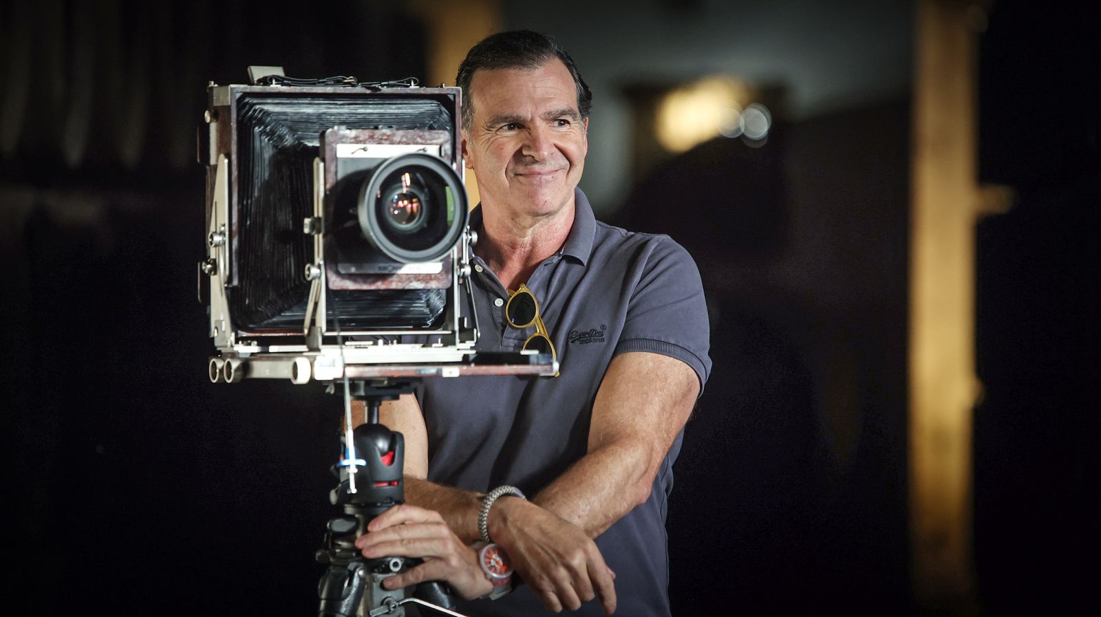 El fotógrafo Fernando Manso en Jerez