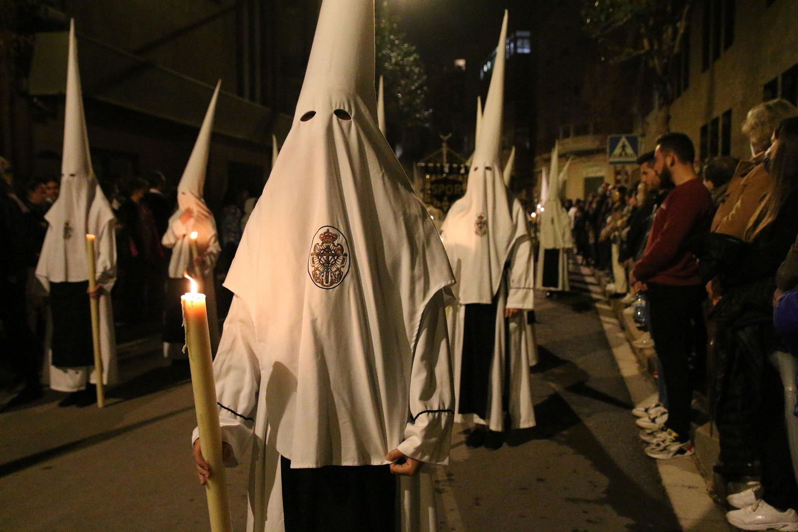 La procesión del Silencio de Almería, en imágenes