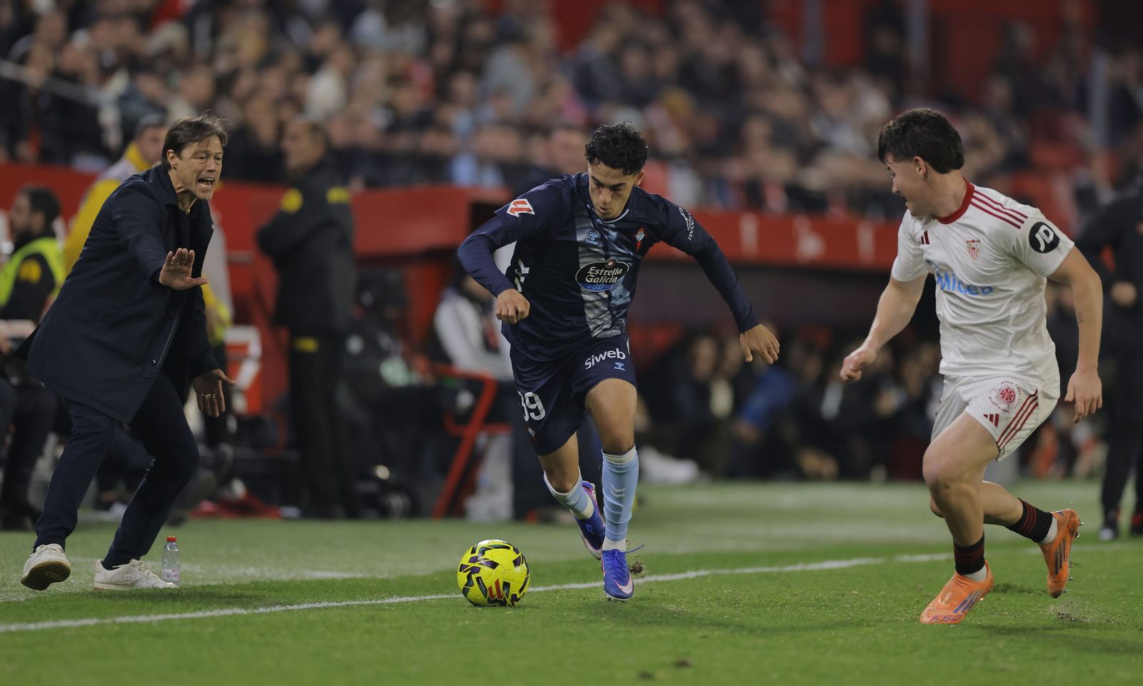 Las fotos del Sevilla - Celta