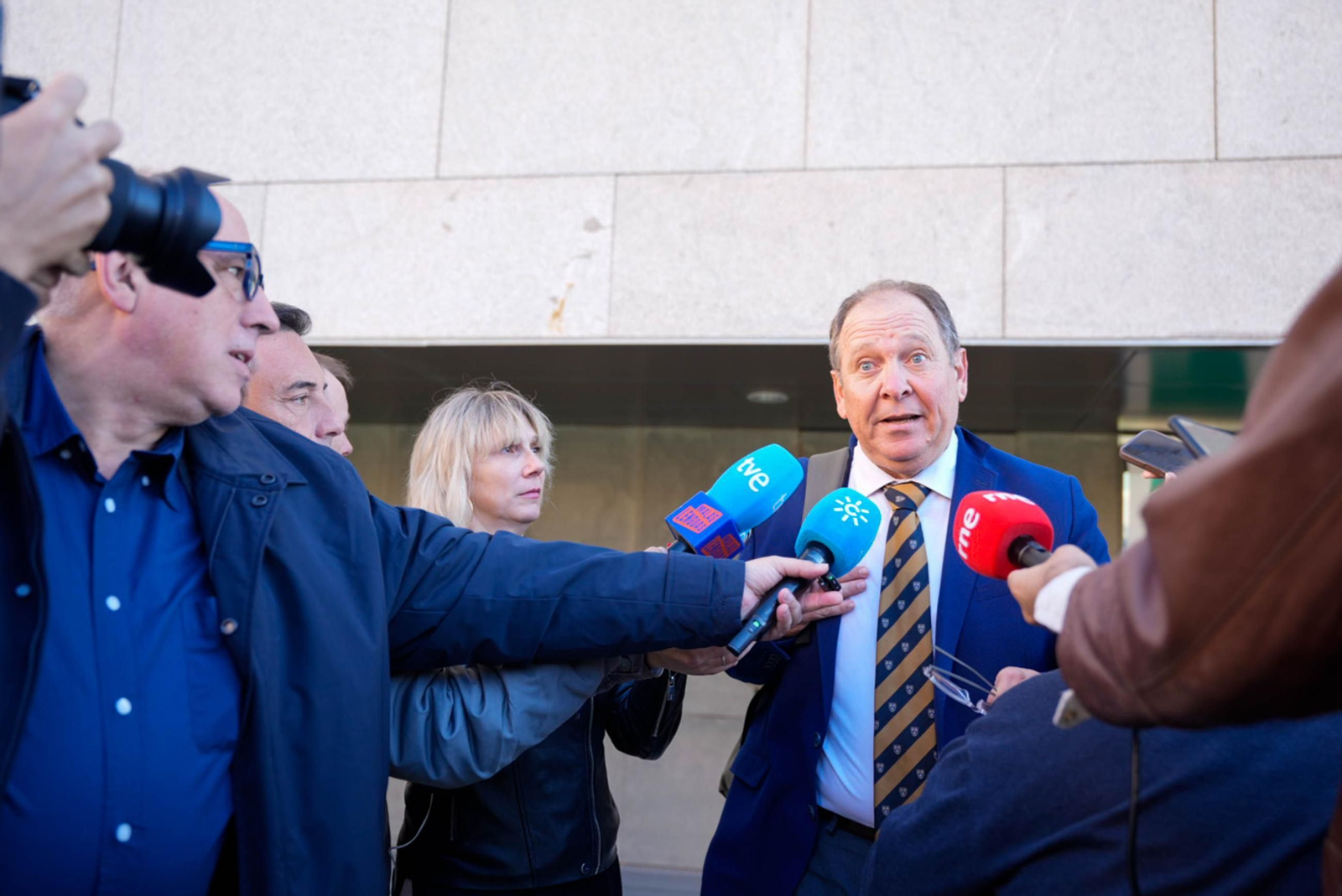 Acusados y abogados en la Ciudad de la Justicia: así ha sido la declaración ante el juez en Almería