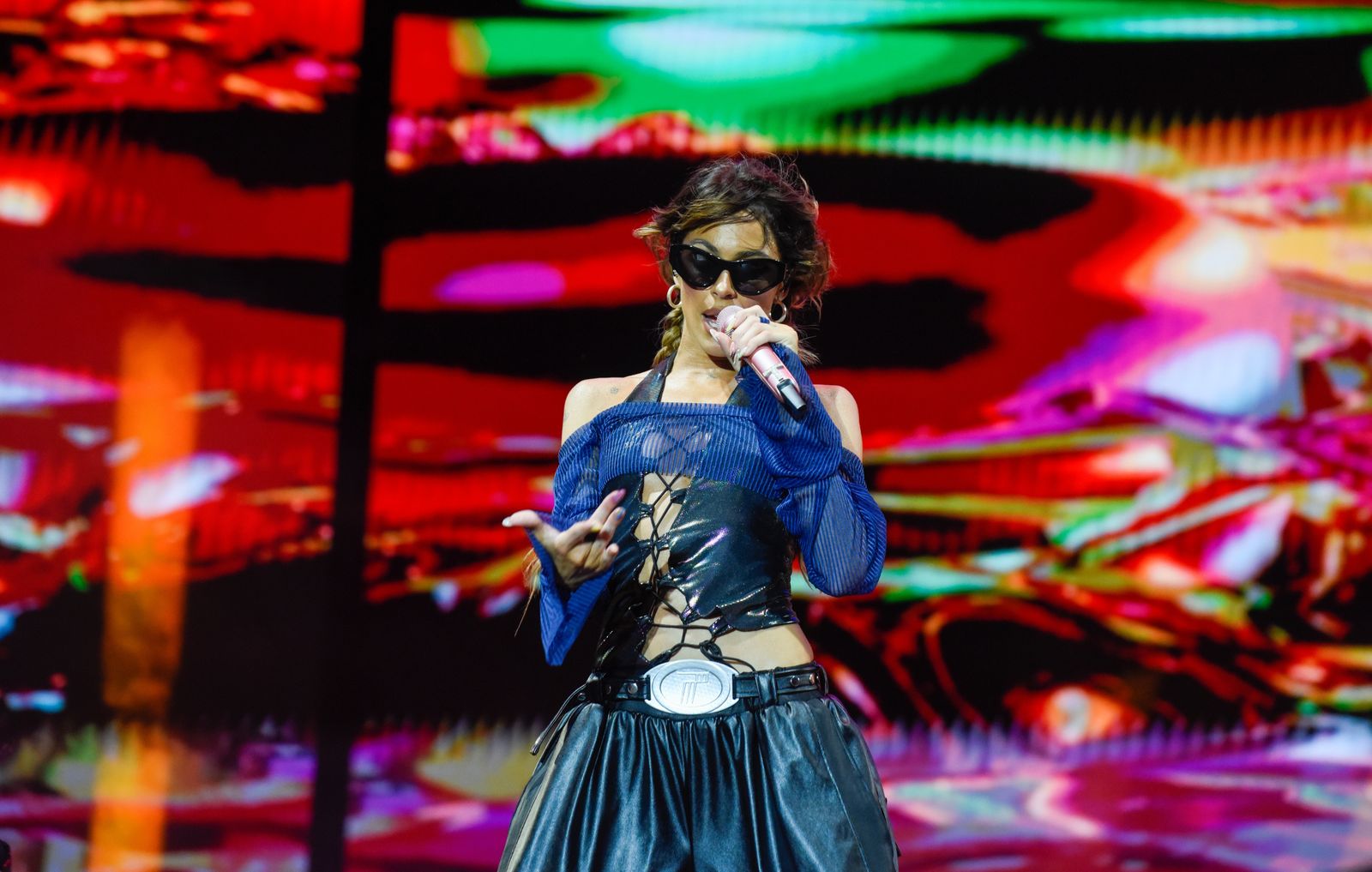 Las imágenes del concierto de la cantante argentina Tini en el Cabaret Festival