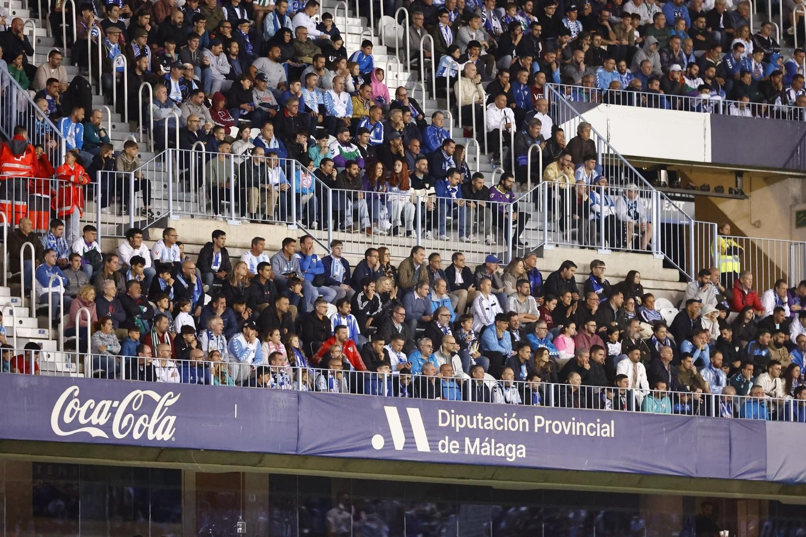 Búscate en las gradas de La Rosaleda en el Málaga CF-Córdoba