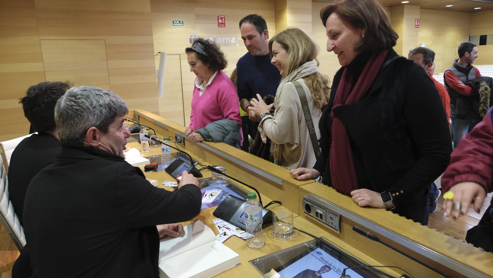 Imágenes de Diario de los Libros con Carmen Mola