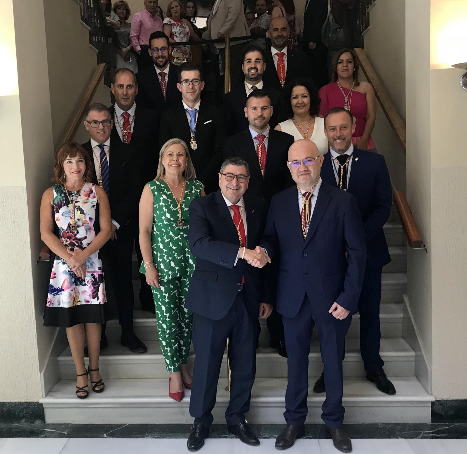 Nuevo equipo de gobierno del Ayuntamiento de Vélez-Málaga.