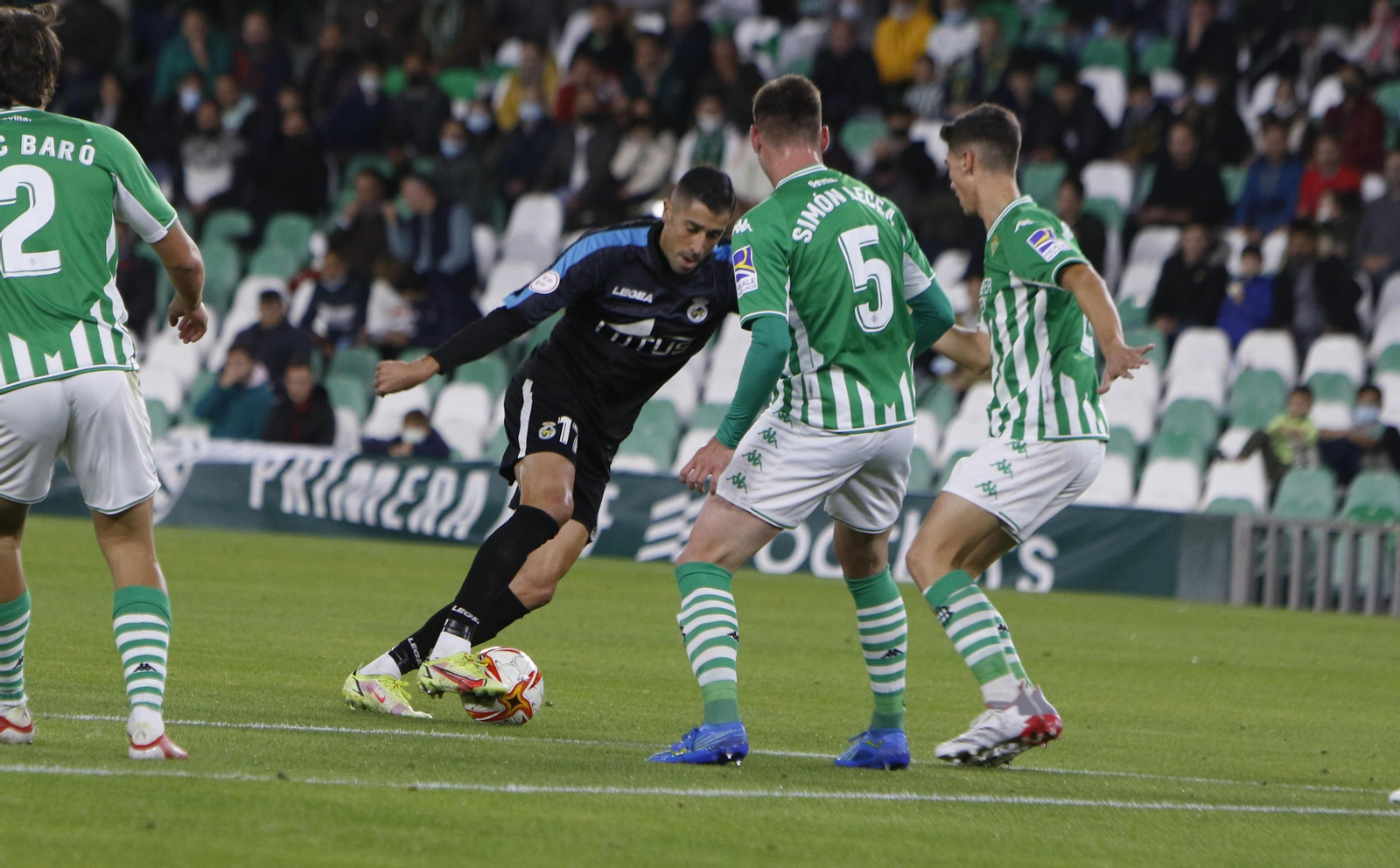 Las fotos del triunfo de la Real Balompédica sobre el Betis Deportivo en el Villamarín
