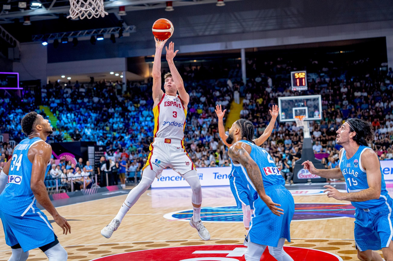 Las fotos del España - Grecia de baloncesto en el adiós de Scariolo